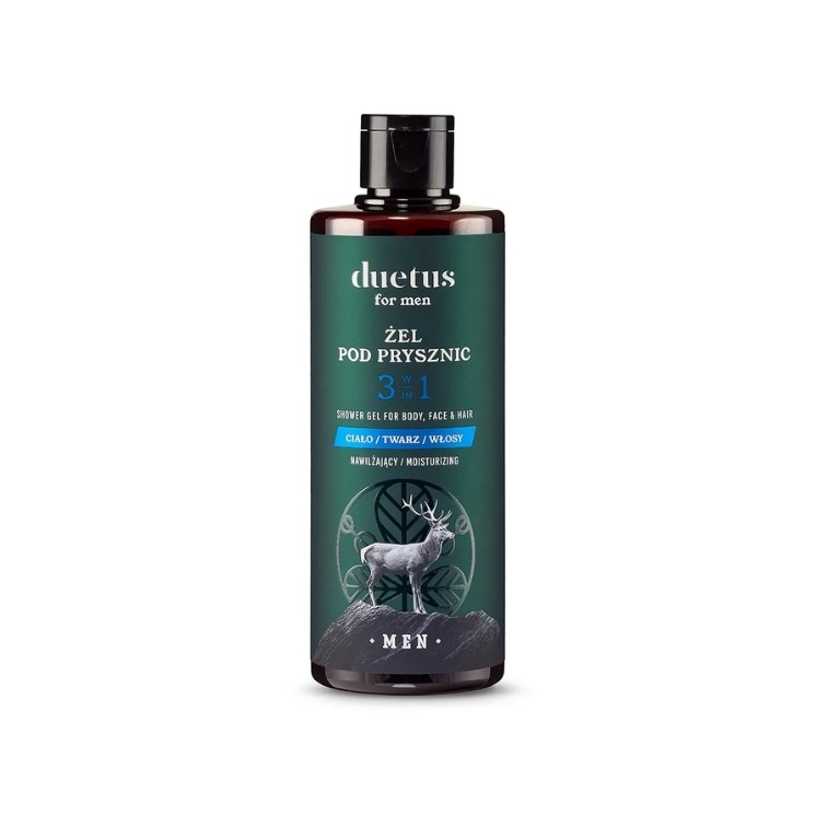 Duetus for Men 3-in-1 Duschgel für Körper, Gesicht und Haar, 300 ml