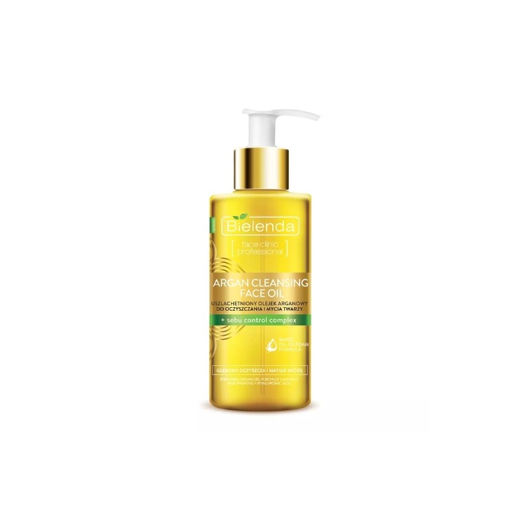 Bielenda Argan Facial Cleansing Oil with Sebum Control Complex 140 ml
