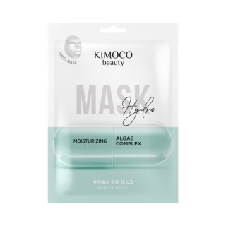 Masque en tissu hydratant Kimoco Beauty Hydro au complexe d'algues 23 ml