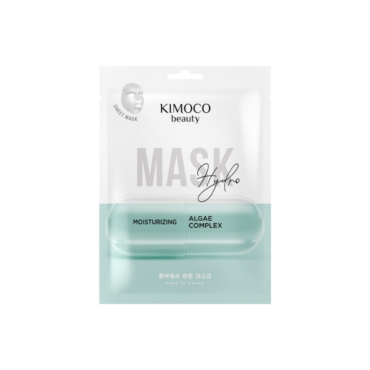 Kimoco Beauty Hydro Sheetmasker met Algencomplex 23 ml