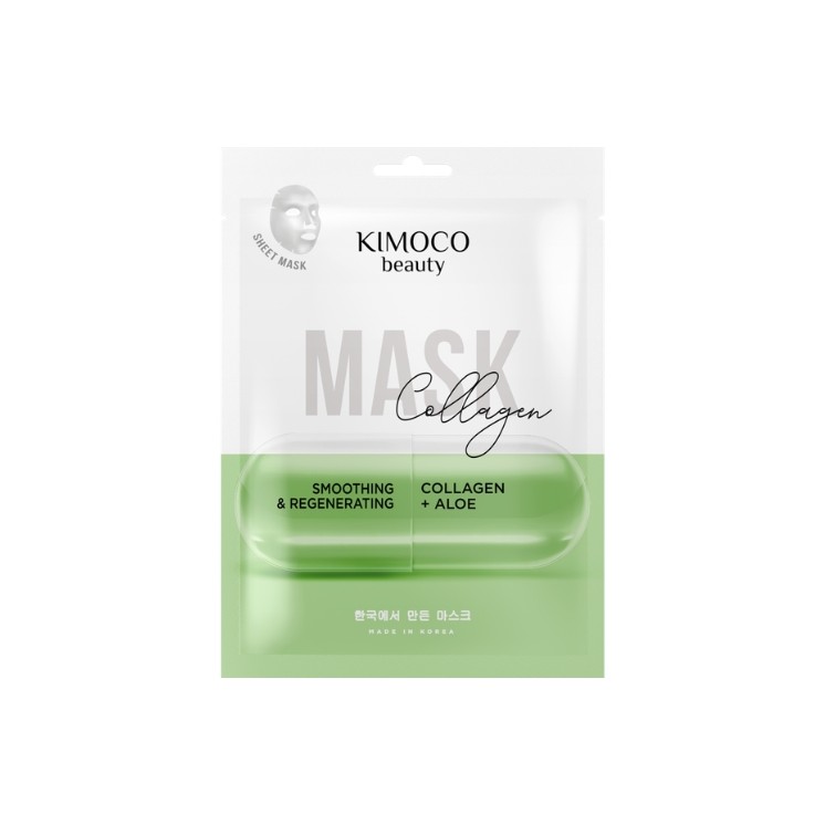 Masque en Collagen lissant et régénérant au collagène Kimoco Beauty 23 ml