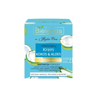 Bielenda HYDRA CARE kokos and Aloe Face Cream for Dehydrated Skin 50ml