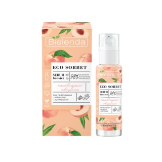 Sérum booster hydratant visage Bielenda ECO SORBET Pêche 30 ml