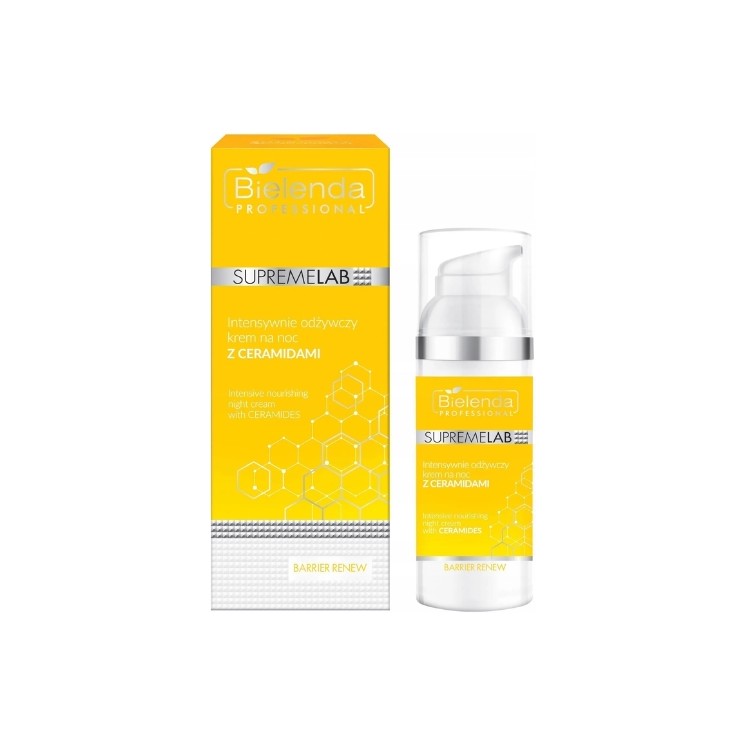 Bielenda Professional SUPREMELAB Barrier Renew Nachtcreme mit Ceramiden 50 ml