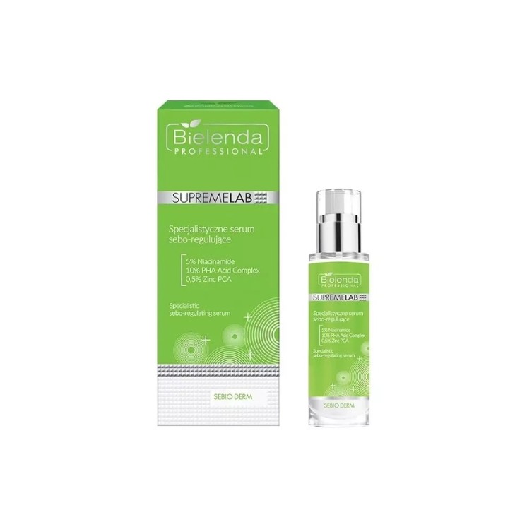 Bielenda Professional SUPREMELAB Sebio Derm Specialist себорегулююча сироватка 30 мл