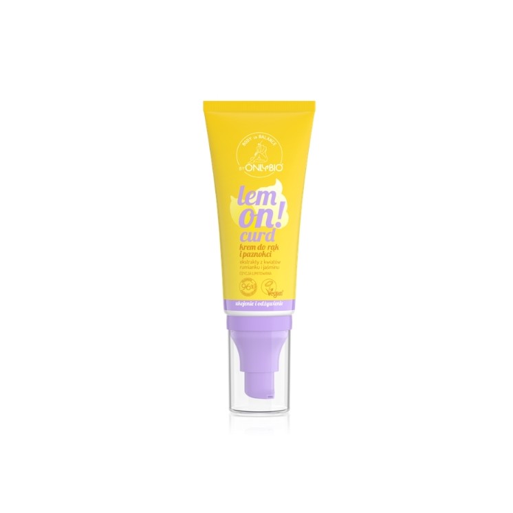 ONLYBIO Body in Balance Limited Edition Lemon Curd Hand and Nail Cream 50 ml