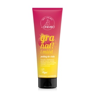 ONLYBIO Body in Balance Limited Edition Peeling do ciała Granat i miód 200 ml