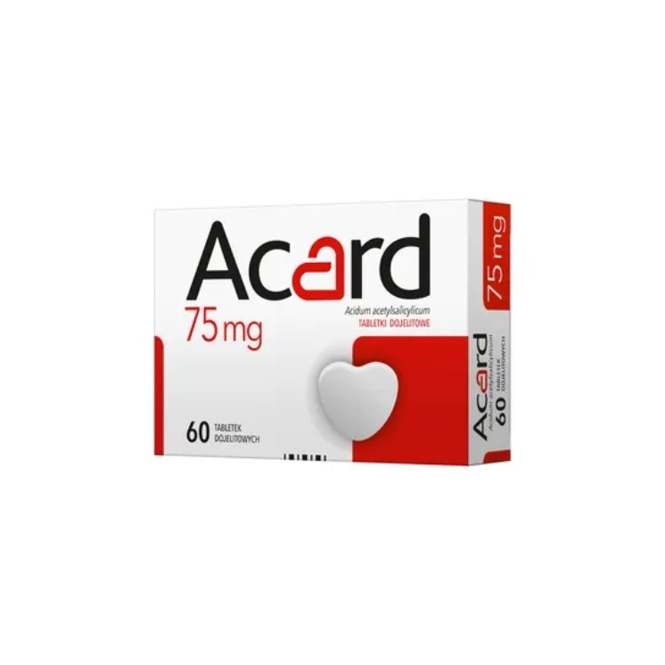 Acard 75 mg, 60 comprimés