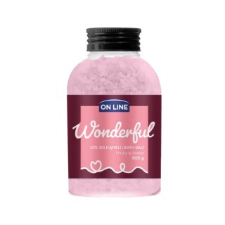 Sels de bain Wonderful On Line 600 g