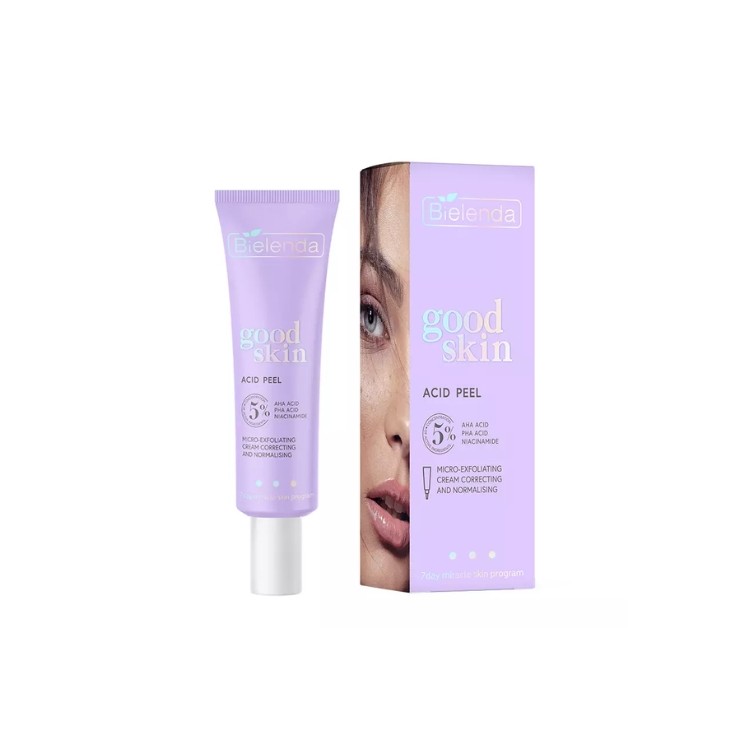 Bielenda GOOD SKIN ACID PEEL Crème micro-exfoliante visage 50 ml
