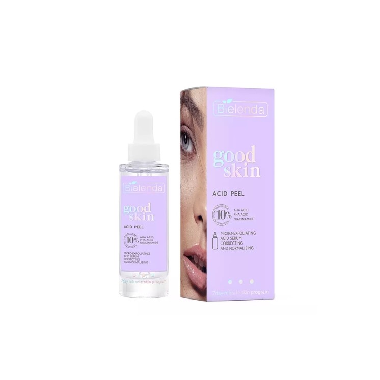 Bielenda GOOD SKIN ACID PEEL mikrozłuszczające Serum do twarzy 30 ml