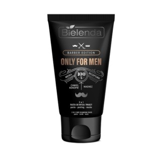 Bielenda ONLY FOR MEN 3-in-1 Facial Cleansing Paste - Peeling - Mask 150 g