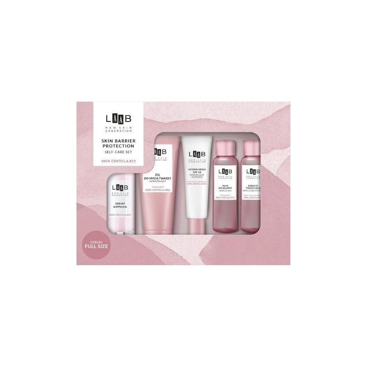 Різдвяний набір AA LAAB Centella B12: сироватка-ампула + гель для очищення обличчя