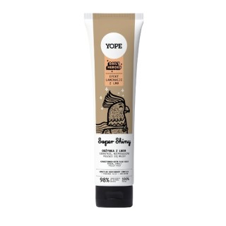 Après-shampoing YOPE Daily Heros Super Brillance au lin 170 ml