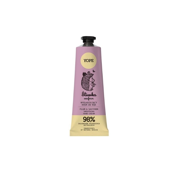 YOPE Natürliche Pflaumen- und Safran-Handcreme 50 ml