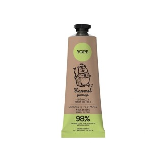 YOPE Natuurlijke handcrème met karamel en pistache 50 ml