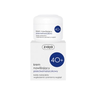 Crème visage hydratante anti-rides Ziaja 40+ 50 ml