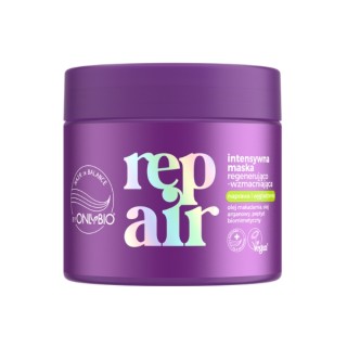 ONLYBIO Hair in Balance Repair Intensief Regenererend en Versterkend Haarmasker 240 ml