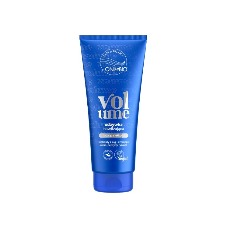 ONLYBIO Hair in Balance Volume nawilżająca Odżywka do włosów nadająca lekkości 200 ml
