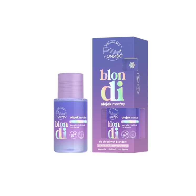 Олія для волосся ONLYBIO Hair in Balance Blondi Frosty для холодного blond 20 мл