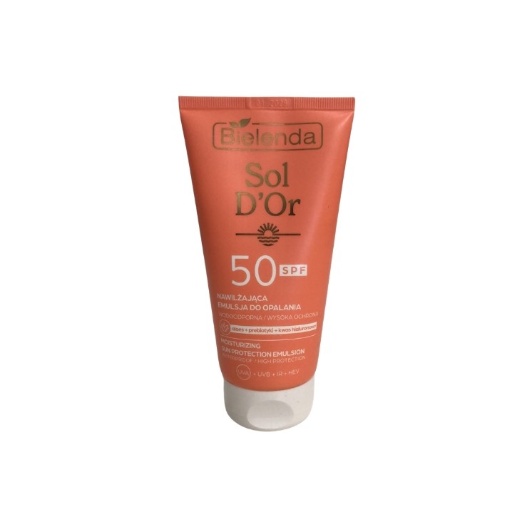 Bielenda Sol D'OR Hydraterende Zonnebrandcrème SPF50 150 ml