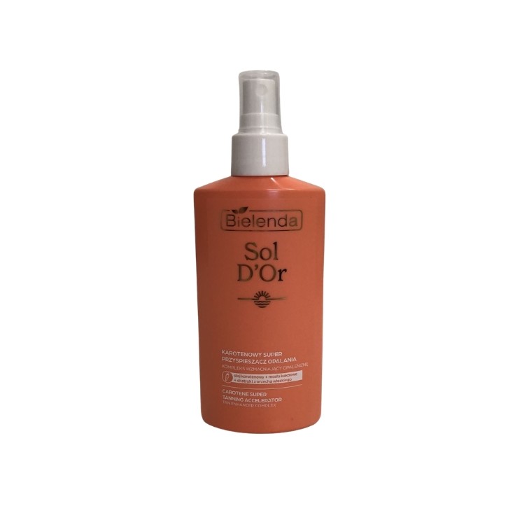 Bielenda Sol D'OR super Carotene Bräunungsbeschleuniger für Körper und Gesicht 150 ml