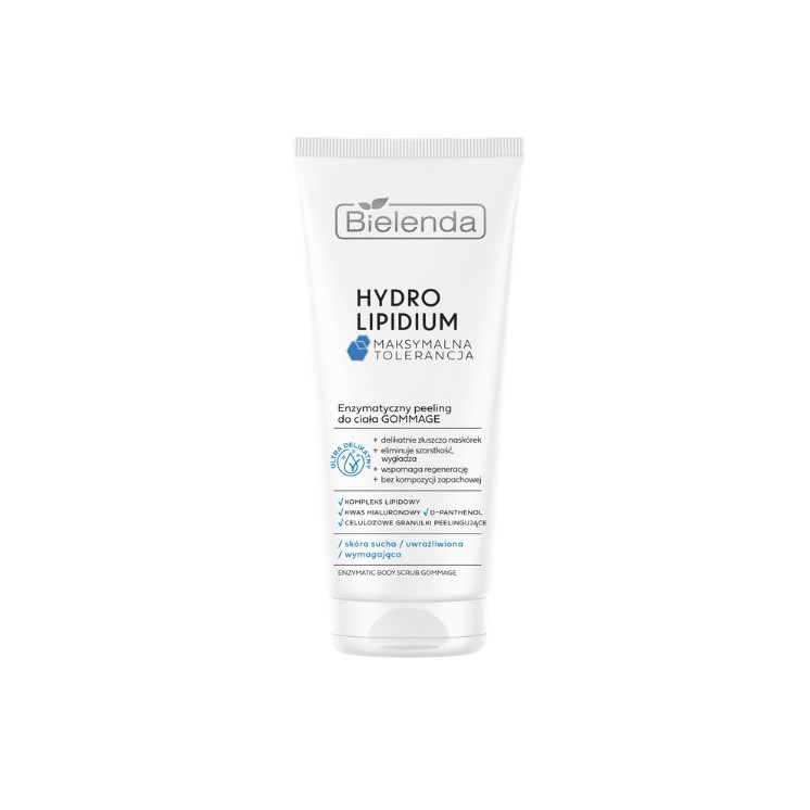 Peeling enzymatique corporel Bielenda Hydro Lipidium 200 ml