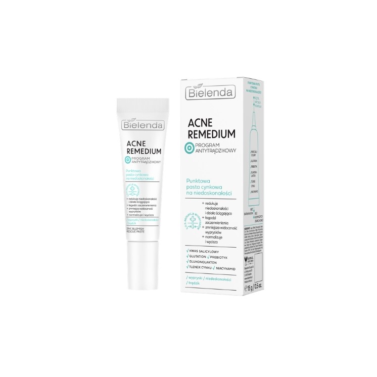 Bielenda Acne Spot Remedy Zinc Paste for Imperfections 15 g