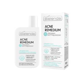 Bielenda Acne Remedium Ultraleichte Feuchtigkeits- und Normalisierungscreme 50 ml