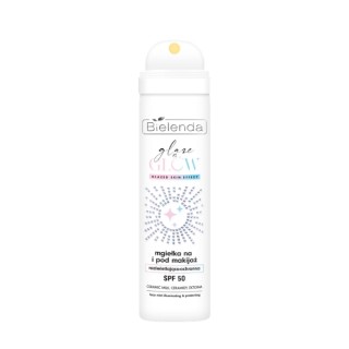 Bielenda Glaze & Glow Verhelderende en Hydraterende Gezichtsmist SPF50 75 ml