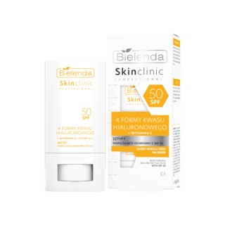 Bielenda Skin Clinic Professional feuchtigkeitsspendender und schützender Sonnenschutzstift SPF50 20 g