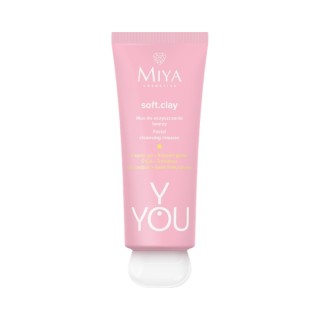 Miya Cosmetics soft.clay oczyszczający Mus do twarzy 100 ml