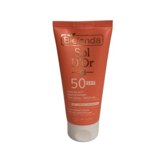 Bielenda Sol D'OR beschermende gezichtscrème SPF50 voor de droge en gevoelige huid 50 ml