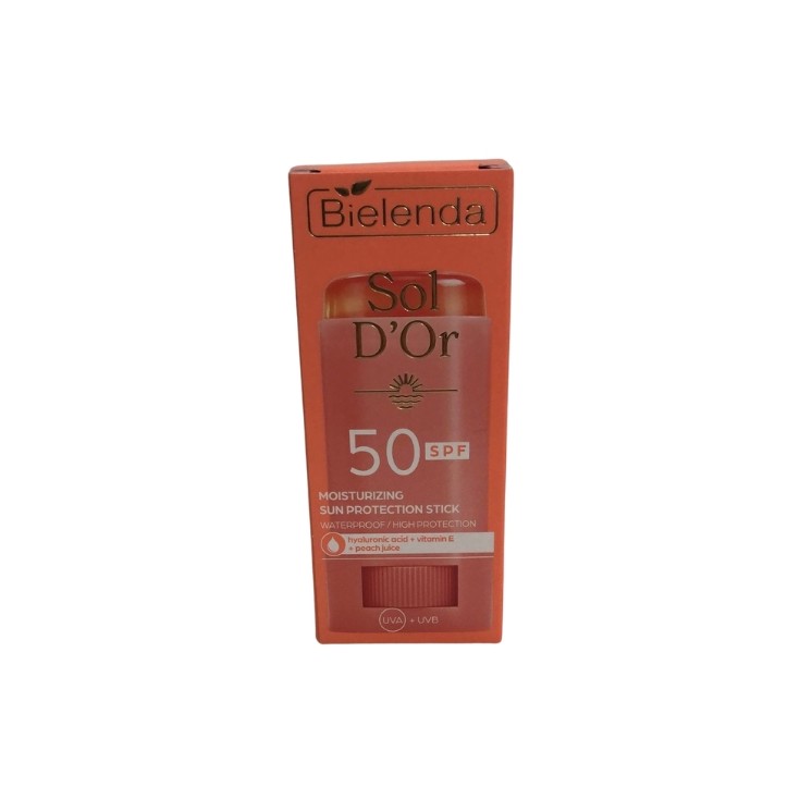 Bielenda Sol D'OR Hydraterende Zonnebrandstick SPF50 18 g
