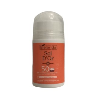Bielenda Sol D'OR Hydraterende roll-on Zonnebrandcrème Emulsie SPF50 100 g