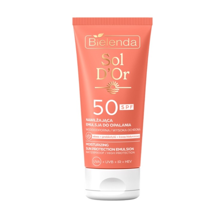 Bielenda Sol D'OR Hydraterende Zonnebrandcrème SPF50 150 ml