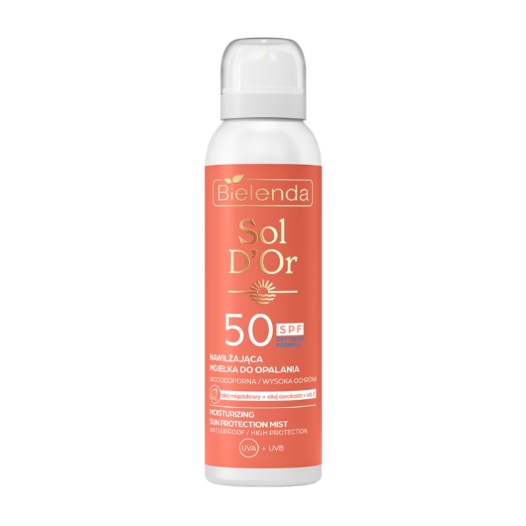 Bielenda Sol D'OR Moisturizing Sunscreen Mist SPF50 100 ml