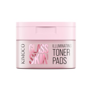 Kimoco Glass Skin Illuminating Toning Face Pads 60 Stück