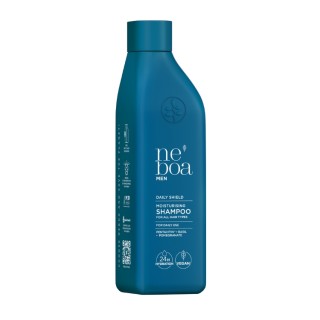 Shampoing hydratant Neboa Men Daily Shield pour tous types de cheveux, 300 ml