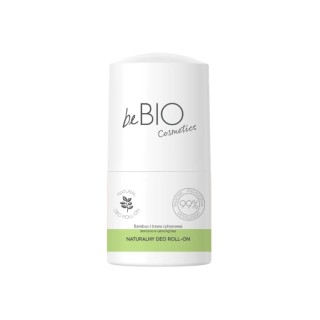 BeBio Cosmetics roll-on Deodorant met Natuurlijke Bamboe en Citroengras 50 ml