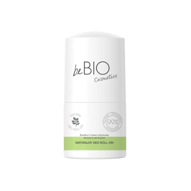 Déodorant roll-on BeBio Cosmetics au bambou naturel et à la citronnelle 50 ml