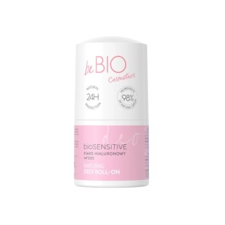 BeBio Cosmetics bioProtect Natural roll-on Deodorant Hyaluronic Acid and Heather 50 ml