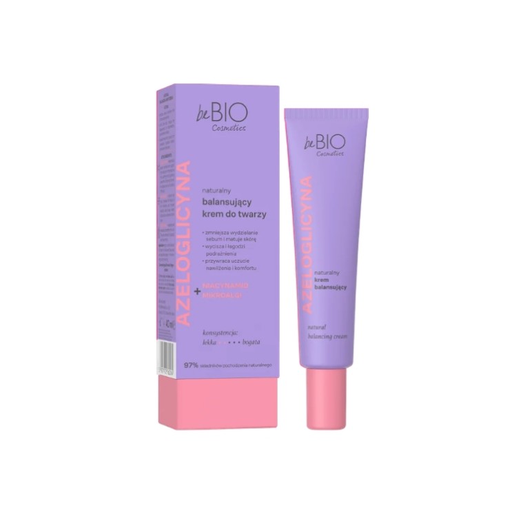 BeBio Cosmetics Azeloglicin Natürliche Ausgleichende Gesichtscreme 40 ml