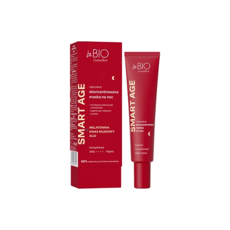 BeBio Cosmetics Smart Age Natürliche Konzentrierte Nachtmaske 40 ml