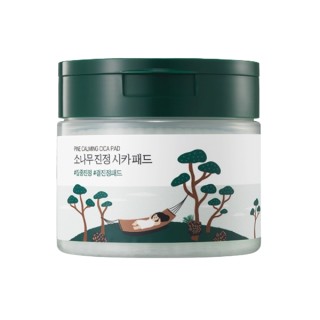 Round Lab Pine Calming Cica Pads, glättende und beruhigende Gesichtspads, 50 Stück