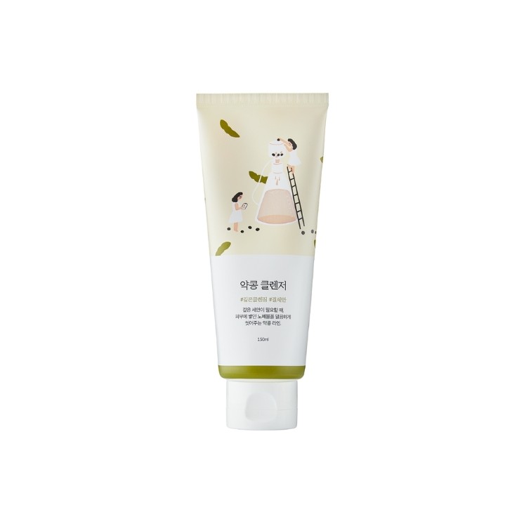 Gel nettoyant nourrissant pour le visage Round Lab au soja et à l'extrait de soja noir 150 ml