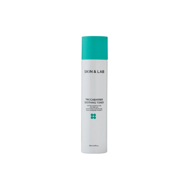 Skin & Lab Tricicabarrier Verzachtende Gezichtstoner met Centella Asiatica 150 ml