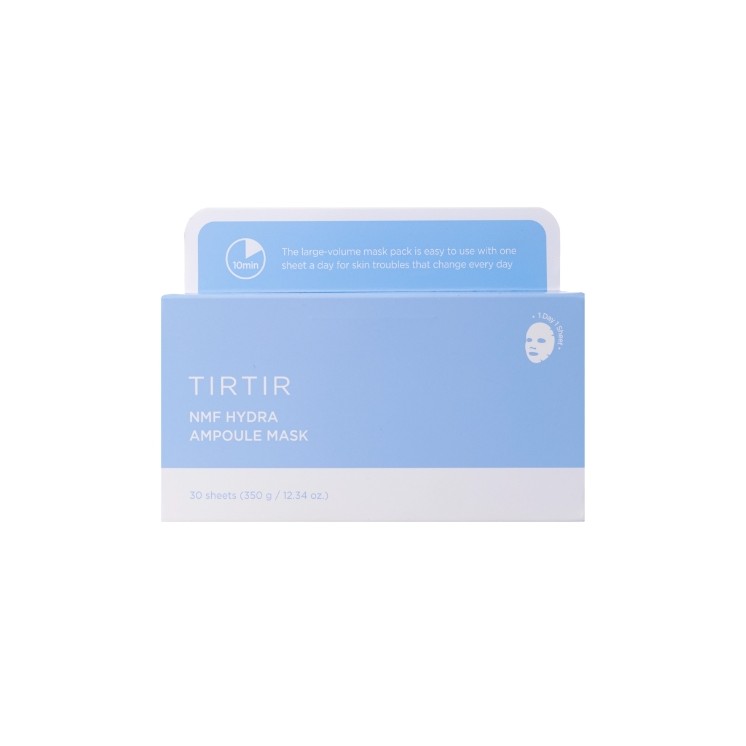 Coffret de 30 masques hydratants visage TIRTIR NMF Hydra Ampoule Mask, 350 g