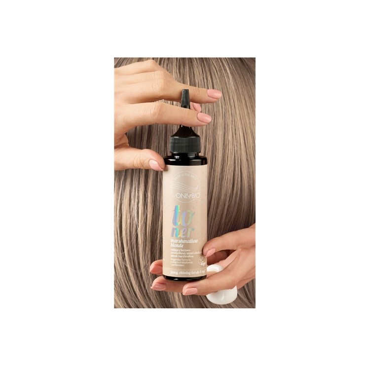 OnlyBio Hair in Balance Toner do włosów Marshmallow Blonde 100 ml