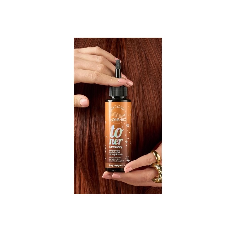 OnlyBio Hair in Balance Haartoner Karamel 100 ml